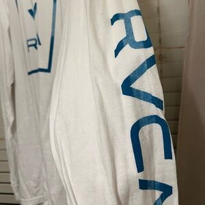 RVCA White Long Sleeve Shirt